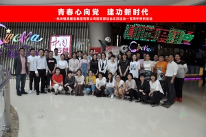 安博线上平台集团团支部组织五四青年节观影活动